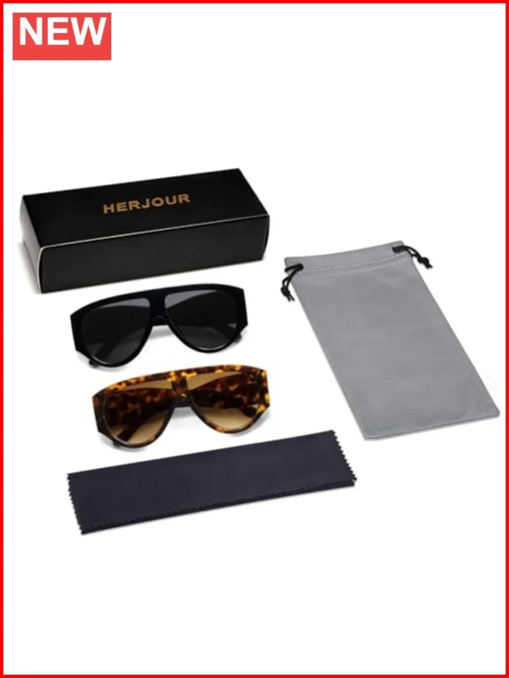 Oversized Retro Aviator Sunglasses Classic Vintage Sun Glasses